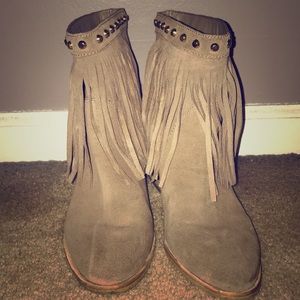 Michael Kors Fringe Boots